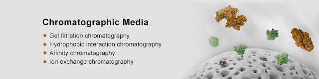 various chromatographic media meet the requirements of different experiments