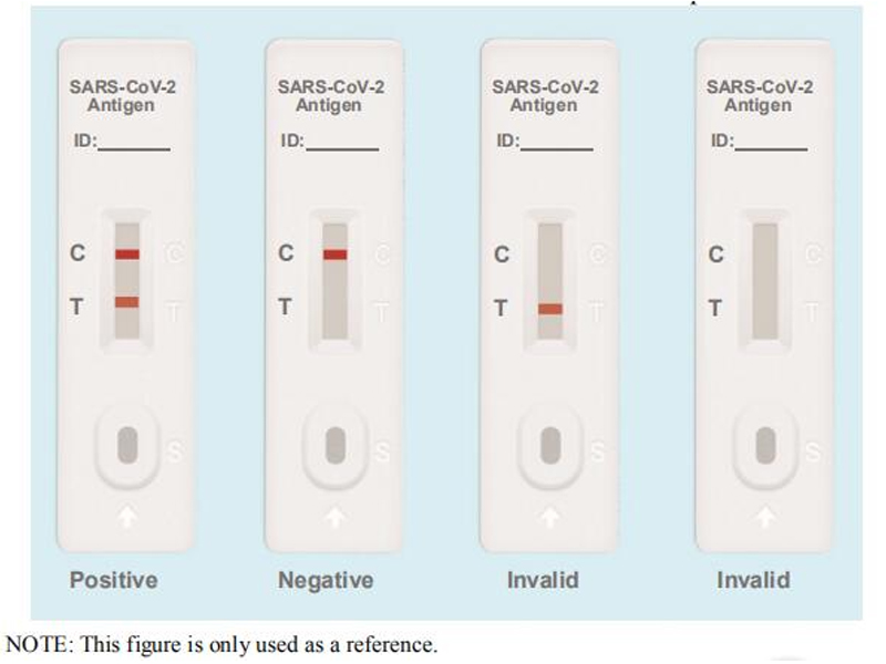 GICA Antigen Test Results for COVID-19