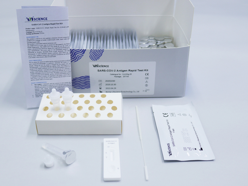 SARS-CoV-2 Antigen Rapid Test Kit (GICA) – UNscience