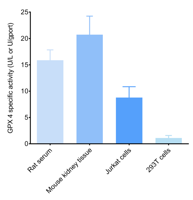 GPX4 activity assay in serum, tissues, and cultured cells.